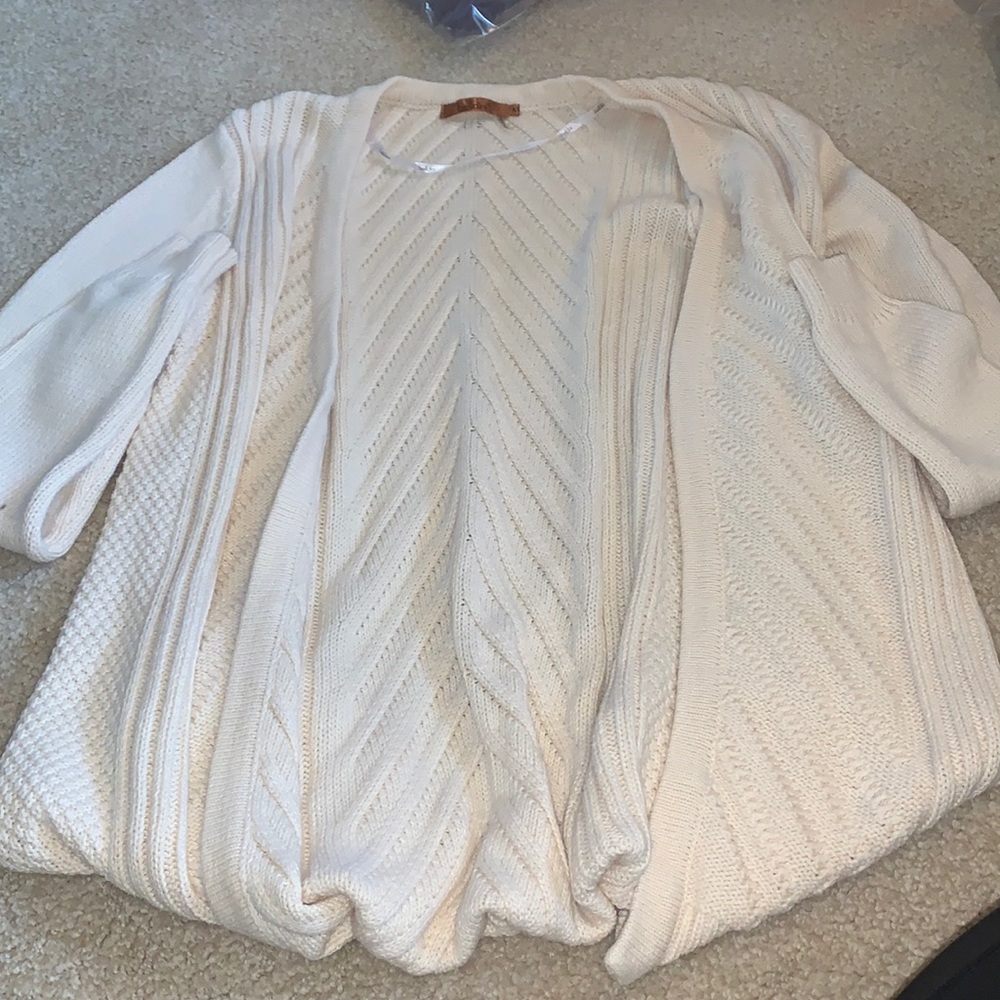 Off white cardigan